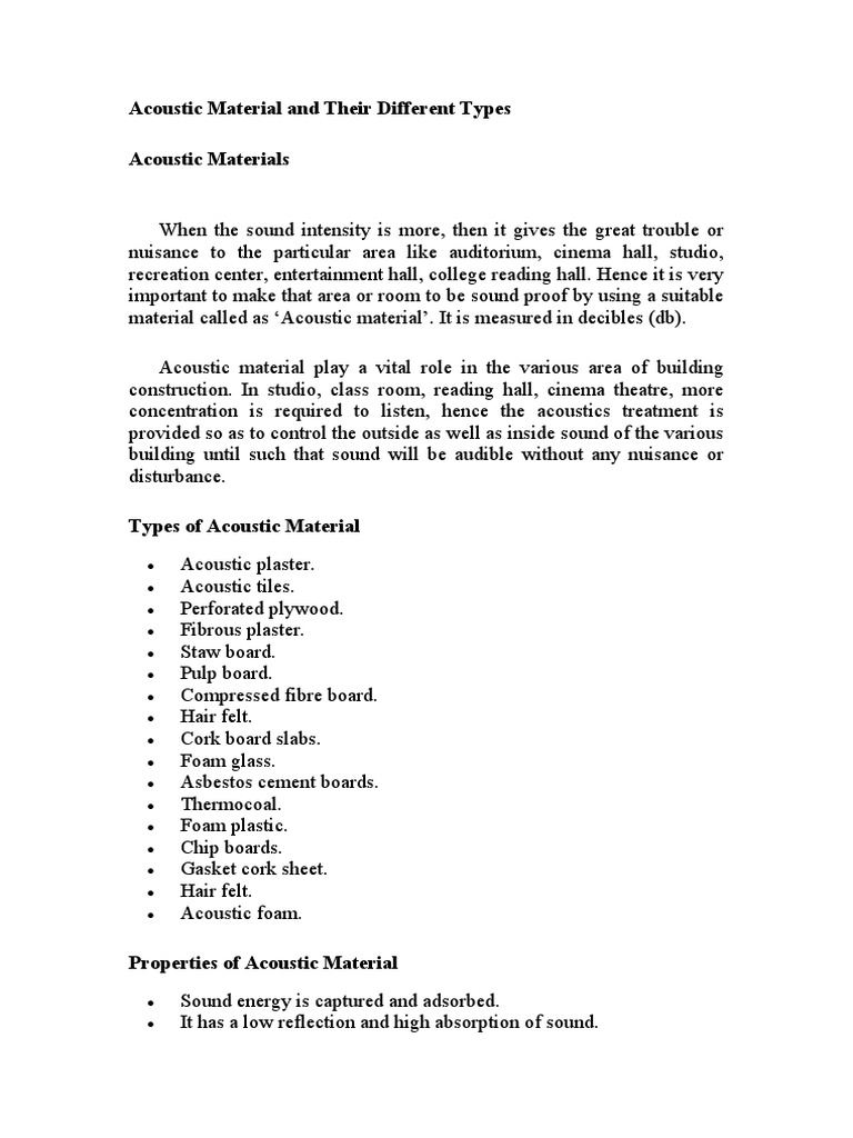 Content image for Understanding Acoustic Properties of Different Floor Types